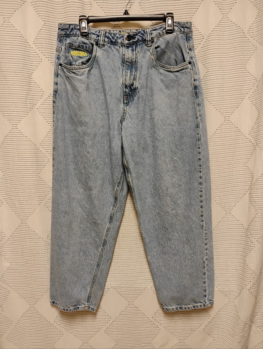 Empyre Loose Fit Blue Wash Skate Jeans Men's 32 100% Cotton RN # 116442 Y2K